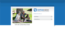 Tablet Screenshot of orthomedic.ca