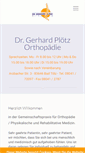 Mobile Screenshot of orthomedic.de